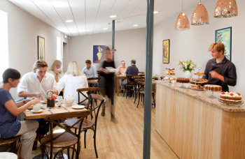 THE CAFÉ AT FIELD & FAWCETT OPENED 10 AUGUST