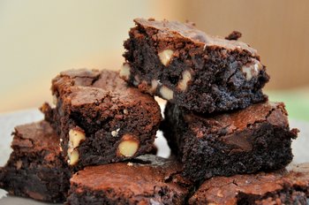 Gluten-free walnut brownie recipe
